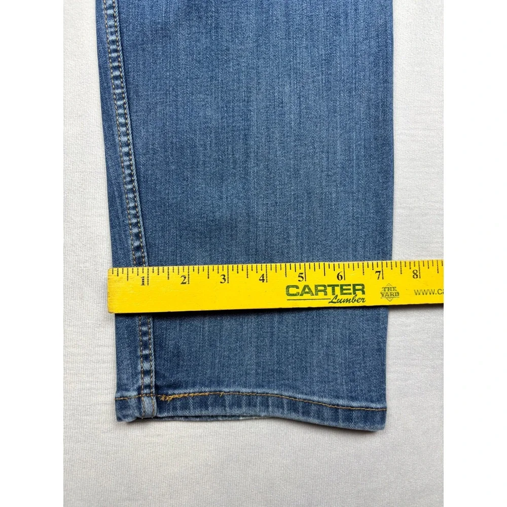 Levis 502‎ Regular Taper Mens Jeans 36x30 Medium Wash Blue Denim 29507-0053
